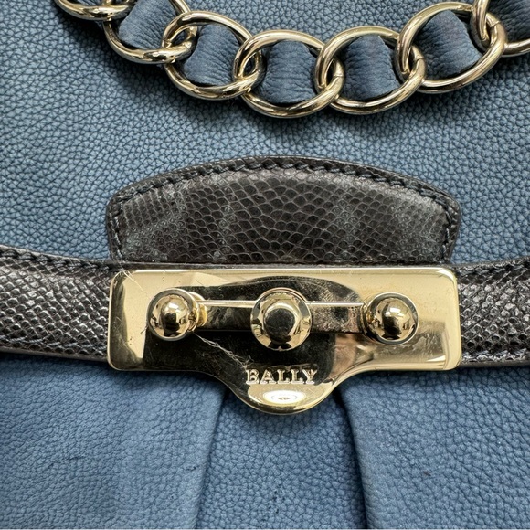 BALLY Leather shoulder bag - Picture 7 of 12